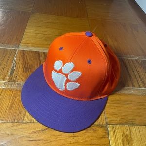 University of Clemson Orange and White snapback.